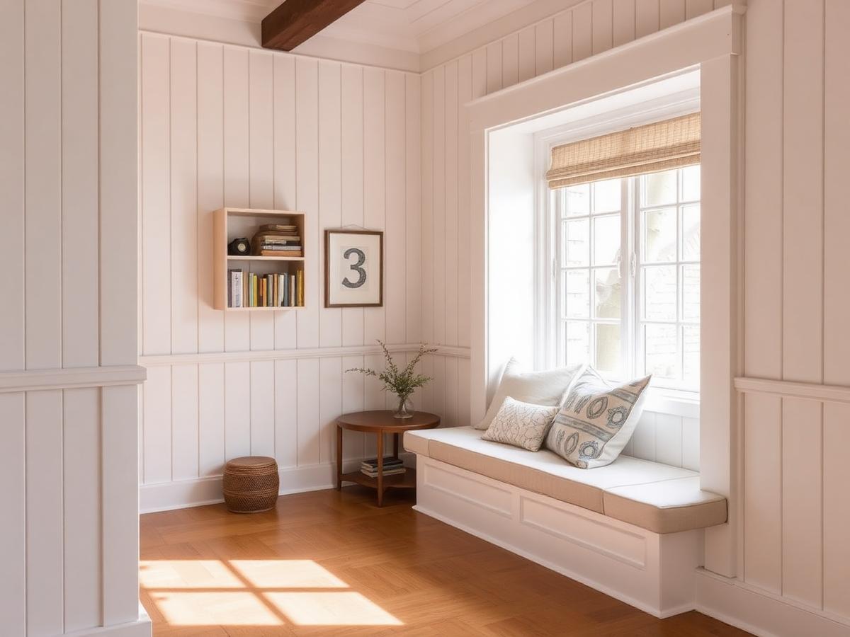 Board & Batten Reading Nook